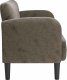 vidaXL vidaXL Sofa dwuosobowa ciemnoszara 110 cm sztuczna skóra 4