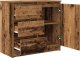 vidaXL Komoda z szufladą Stare drewno 71x35x65 cm Drewno klejone 5