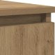 vidaXL Komoda z szufladami Artisan Oak 100,5x35x76 cm Drewno klejone 10