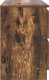 vidaXL Szafka RTV Dąb wędzony 80x35x54 cm Drewno klejone 7