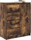 vidaXL Komoda z szufladami Dąb wędzony 71x35x84 cm Drewno klejone 4