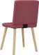 vidaXL Krzesła stołowe, 4 szt., winna czerwień, obite tkaniną 6