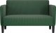 vidaXL Sofa dwuosobowa Jungle Green 109 cm Tkanina sztruksowa 2