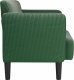 vidaXL Sofa dwuosobowa Jungle Green 109 cm Tkanina sztruksowa 3