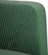 vidaXL Sofa dwuosobowa Jungle Green 109 cm Tkanina sztruksowa 5
