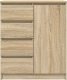 vidaXL Komoda z szufladami Dąb Sonoma 71x35x84 cm Drewno klejone 6