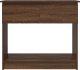 vidaXL Konsola z szufladami Brązowy Dąb 85,5x38,5x74,5 cm 5
