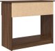 vidaXL Konsola z szufladami Brązowy Dąb 85,5x38,5x74,5 cm 7