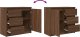 vidaXL Komoda z szufladą Brązowy dąb 71x35x65 cm Drewno klejone 9