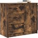 vidaXL Komoda z szufladą Dąb wędzony 71x35x65 cm Drewno klejone 4