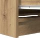 vidaXL Szafka RTV Artisan Oak 80x35x54 cm Drewno klejone 9