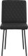 vidaXL Krzesła stołowe, 6 szt., czarne, sztuczna skóra 4