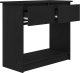 vidaXL Konsola z szufladami Czarny 85,5x38,5x74,5 cm 5