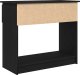 vidaXL Konsola z szufladami Czarny 85,5x38,5x74,5 cm 8