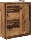 vidaXL Komoda z szufladami Stare drewno 71x35x84 cm Drewno klejone 4