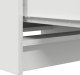 vidaXL Komoda Biała 37,5x35x99 cm Drewno klejone 10