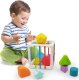 Elastyczna Kostka Sensoryczna Antystresowa Sorter Gumki Klocki Dla Dzieci 2