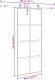 vidaXL Drzwi przesuwne z zestawem okuć czarne 90x205cm szkło hartowane 9