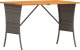 vidaXL Stół ogrodowy z blatem z drewna akacjowego szary 105x75x72 cm 7