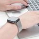 Metalowa magnetyczna bransoletka milanese na Apple Watch (38/40/41/42 mm) różowo złota 5