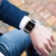 Metalowa magnetyczna bransoletka milanese na Apple Watch (38/40/41/42 mm) różowo złota 6