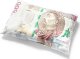 Dekoracyjna Poduszka w kształcie Banknotu - Pięćset Złotych - 500 PLN 1