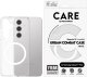 CARE Flagship Case Clear w. white QI Galaxy S25 Plus 2