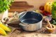 GARNEK Stalowy Z Powłoką Nieprzywierającą PLASTER MIODU 24cm 4,3L 17053 1