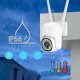 Kamera zewnętrzna WIFI Bezprzewodowa 5mpx Śledzenie APLIKACJI ZOOM MIKROFON [SIMPLY 5] 7