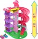 HW TOR ZAKRECONY WYSCIGOWY BARBIE JDD65 PUD3 4