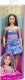 Lalka Barbie Mattel Barbie Fashionistas - Lalka w niebieskiej sukience w motylki HYT89 1