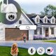 ZEWNĘTRZNA KAMERA OBROTOWA WIFI IP BEZPRZEWODOWA 5Mpx ZOOM X4 QHD SD AUDIO [GUARD-LIGHT] 10