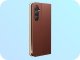 Etui z Klapką do Samsung Galaxy S25 Plus (Skórzane, Magnetyczne, Brązowe) 4