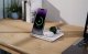 Jabees PowerGlow 4w1 Ładowarka QI na Telefon Smartwatch Słuchawki Lampa LED / Biały 10