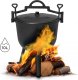 Kociołek żeliwny stojący 10L garnek myśliwski ognisko grill MultiGarden 1
