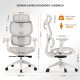 Fotel biurowy SENSE7 NOBU light gray 10