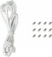 Wentylator Deepcool FD12 ARGB 3-pack biały (R-FD12-WHAPN3-G) 3