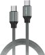Beline Kabel 65W USB-C/USB-C 1m           czarny/black BLNCBC03 1