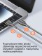 Beline Beline Kabel 25W USB-A/USB-C 2m           czarny/black BLNCBC02 4