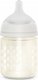 307827-BUTELKA SZKLANA 120ML/SMOCZEK      FIZJOLOGICZNY SX PRO WOLNY PRZEPŁYWA/SOWA BEŻOWA/BONHOMIA 1