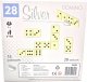 Domino kropki 28 Silver 28980 4