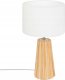 Lampa stołowa Atmosphera Lampka nocna ADONA na drewnianej nodze, wys. 53 cm 1