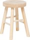 Atmosphera Drewniany stołek NYAR, Ø 28 cm 1