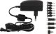 Zasilacz A4Tech AC/DC adapteris NORDIC QUALITY, 3-12V, 6.7-27W, 2250mAh / MW3IP25GS / 222992 2