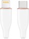Kabel USB Gembird USB-C - Lightning 1.5 m Biały (CC-USB2S-CM8PM-1.5M-W) 1