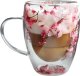 Szklanka termiczna z kwiatami w środku 300ml 1szt SZK101 1