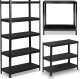 Regał metalowy magazynowy 180 x 90 x 40 cm Humberg HR-851 czarny 1