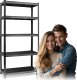 Regał metalowy magazynowy 180 x 90 x 40 cm Humberg HR-851 czarny 13