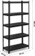 Regał metalowy magazynowy 180 x 90 x 40 cm Humberg HR-851 czarny 2