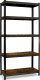 Regał metalowy magazynowy 180 x 90 x 40 cm Humberg HR-852 czarny 1